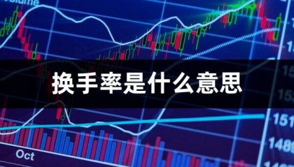 换手率是什么意思(换手率高股票)