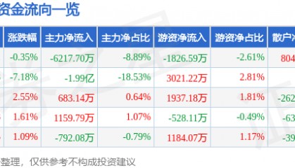 股票行情快报：拓尔思（300229）12月24日主力资金净卖出6217.70万元