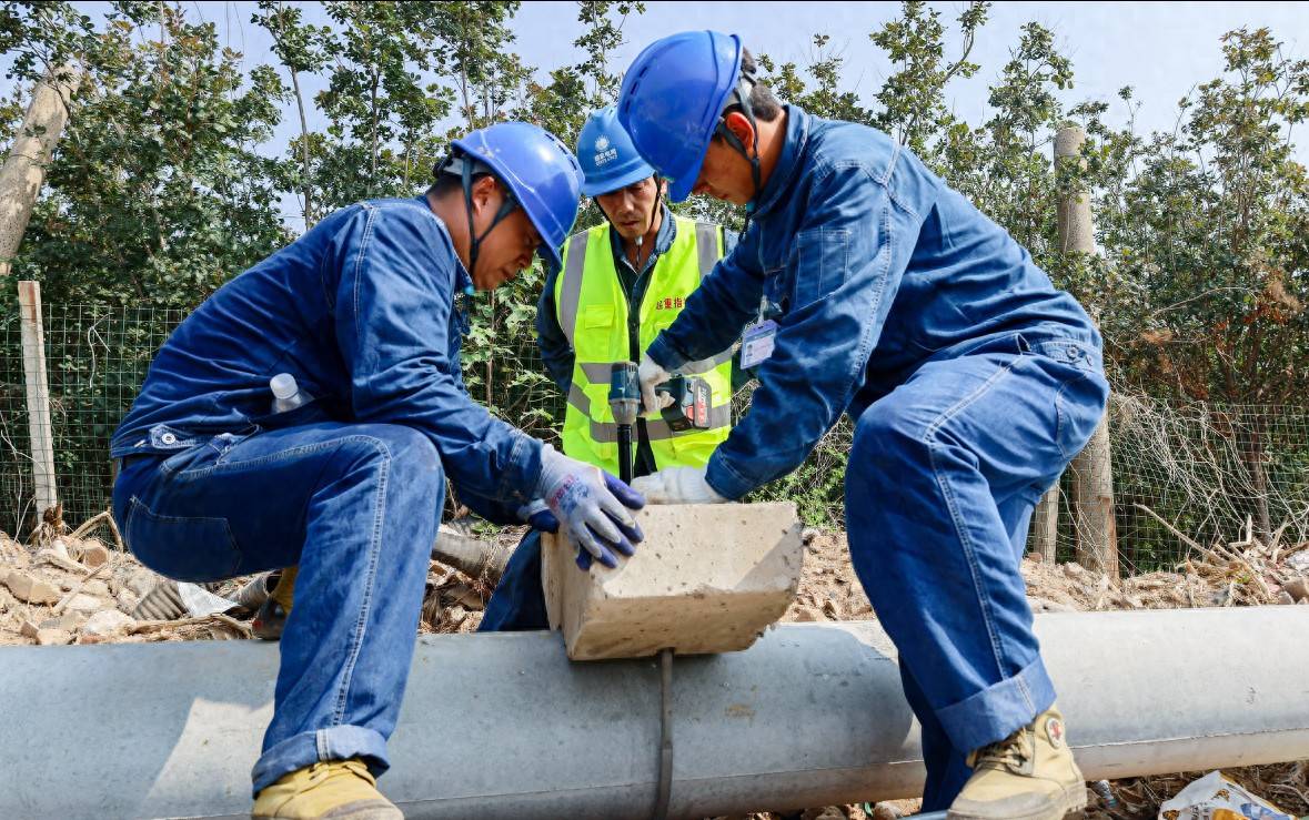 温县：建强电网 护航秋收