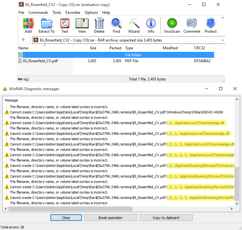 WinRAR路径遍历漏洞CVE-2025-8088被黑客利用传播多种恶意程序