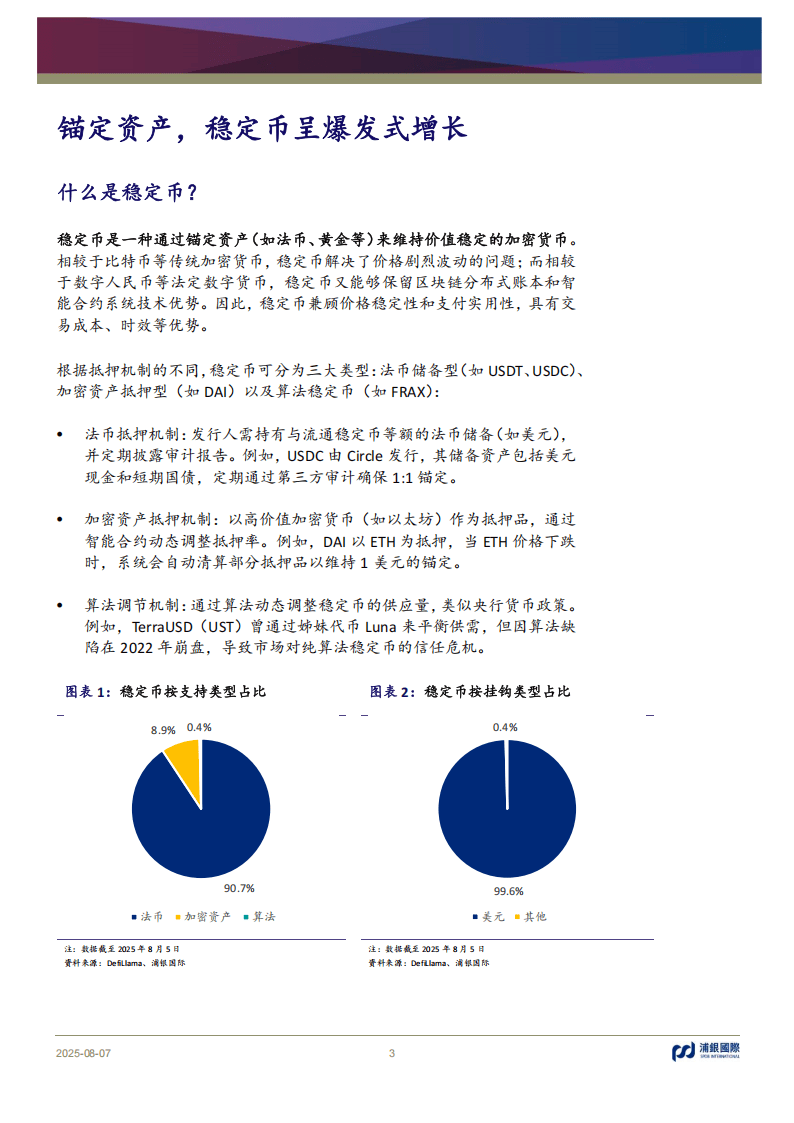 浦银国际证券-稳定币:币圈“破圈”,重构支付新范式