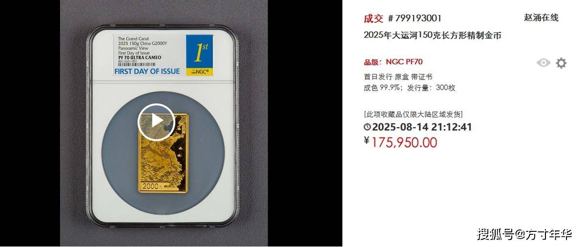 80万成交!8月金银币成交行情盘点!