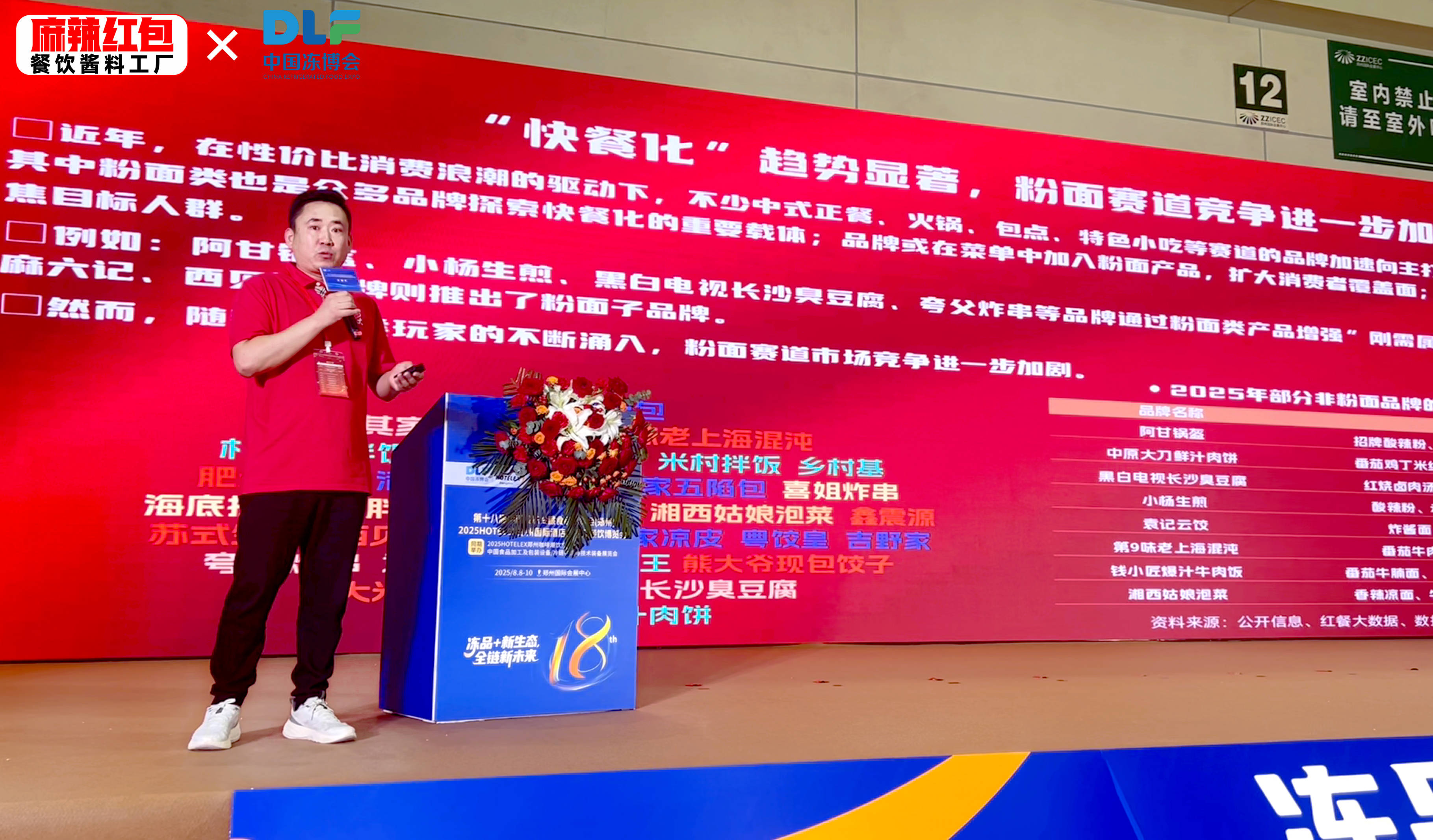 「粉面美味 生态创新」2025首届中国面粉创新大会：麻辣红包开启智能现炒新时代